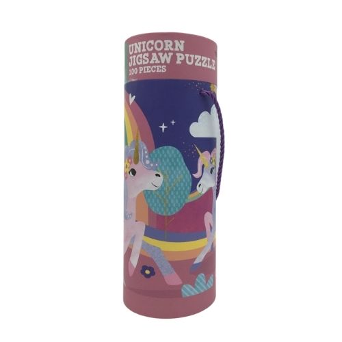 Unicorn Jigsaw Puzzle Tube 100 Pieces Games & Puzzles FabFinds   