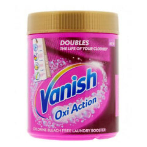 Vanish Pink and Gold Oxi Action Stain Remover 470g Laundry - Stain Remover Vanish   