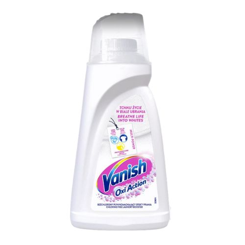 Vanish Oxi Action Dazzling Whites 1 Litre Laundry - Stain Remover Vanish   