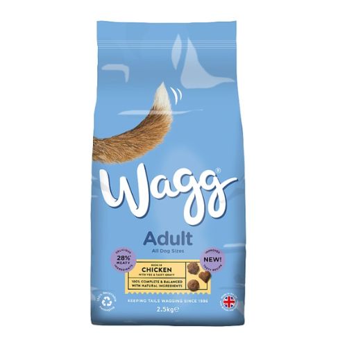 Wagg Adult Chicken& Veg Dry Food 2.5kg Dog Food wagg   