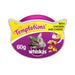Whiskas Temptations Cat Biscuit Treats Chicken & Cheese 60g Cat Food & Treats Whiskas   