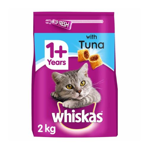 Whiskas 1+ Complete Tuna Dry Cat Food 2kg Cat Food Whiskas   