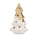 Gold & White Christmas Tree Ornament Christmas Decorations FabFinds   