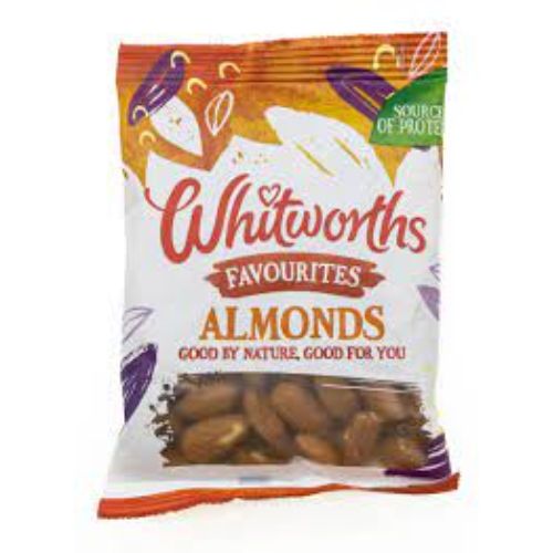 Whitworths Favourites Whole Almonds 90g Food Whitworths   