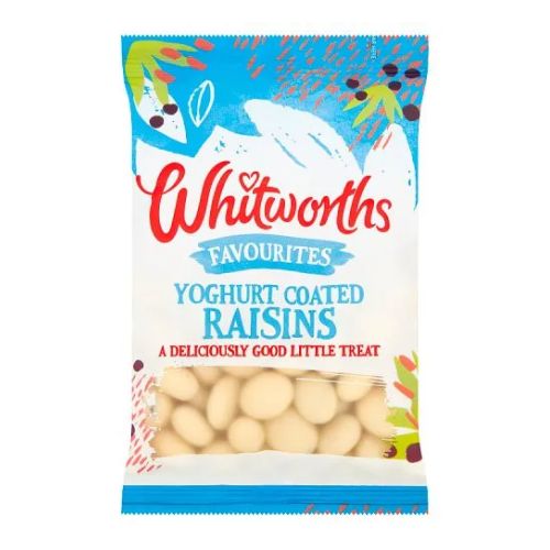 Whitworths Favourites Yoghurt Coated Raisins 130g Food Whitworths   