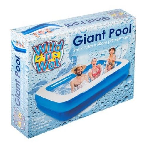 Wild 'n Wet Giant Inflatable Pool Kids Outdoor Activities wet n wild   