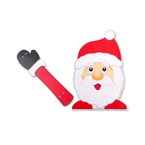 Christmas Waving Santa Windscreen Wiper Christmas Decoration FabFinds   