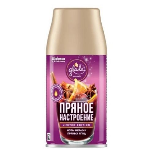 Glade Automatic Spray Air Freshener Refill Wine Punch 269ml Air Fresheners & Re-fills Glade   