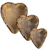 Wooden Rustic Heart Planter Assorted Sizes Plant Pots & Planters FabFinds   