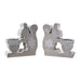 Wooden Squirrel Tea Light Holders Set of 2 Christmas Candles & Holders FabFinds   
