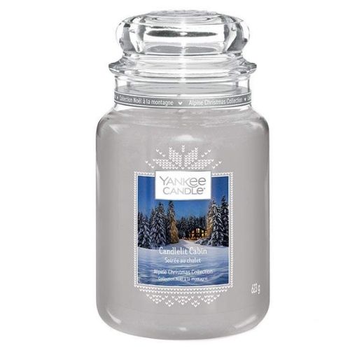 Yankee Candle Classic Large Jar Candlelit Cabin 623g Candles yankee candles   