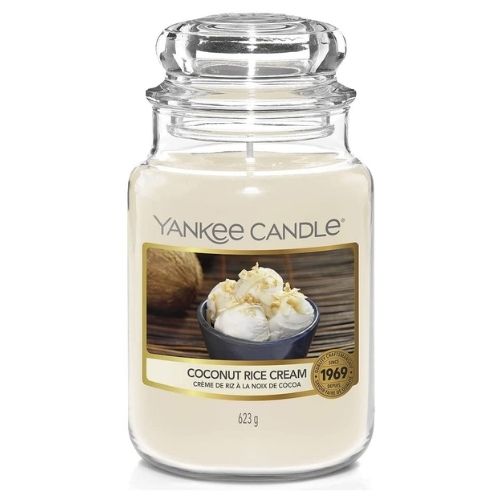 Yankee Candle Classic Large Jar Coconut Rice Cream 623g Candles yankee candles   