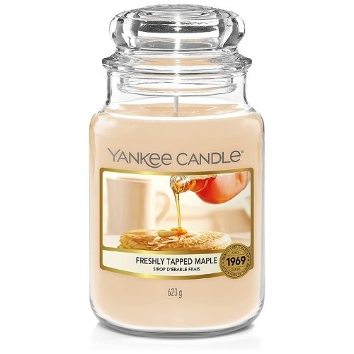 Yankee Candle Classic Large Jar Freshly Tapped Maple 623g Candles yankee candles   