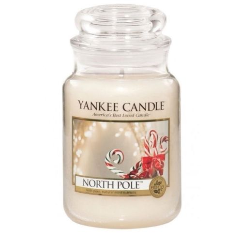 Yankee Candle Classic Large Jar North Pole 623g Candles yankee candles   