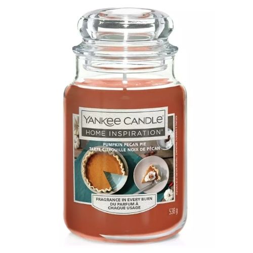 Yankee Candle Large Jar Pumpkin Pecan Pie 538g Candles yankee candles   