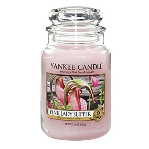Yankee Candle Classic Large Jar Pink Lady Slipper 623g Candles yankee candles   