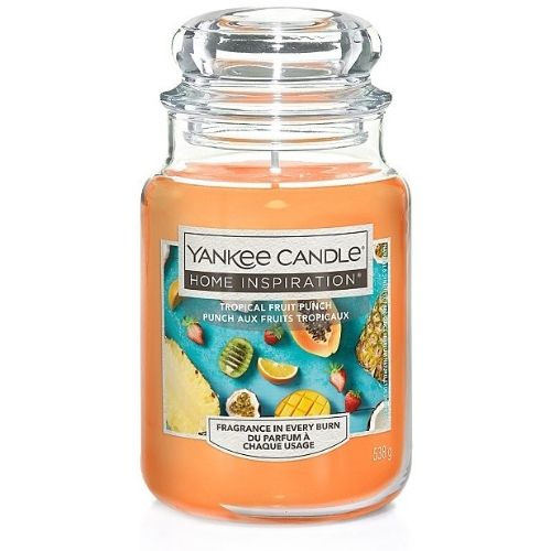 Yankee Candle Large Jar Tropical Fruit Punch 538g Candles yankee candles   