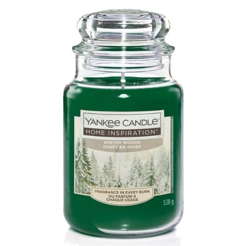 Yankee Candle Large Jar Winter Woods 538g Candles yankee candles   