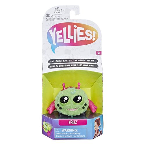 Yellies! Electronic Spider Toy Voice Activated Spooder Pet Assorted Characters Toys Yellies! Frizz  
