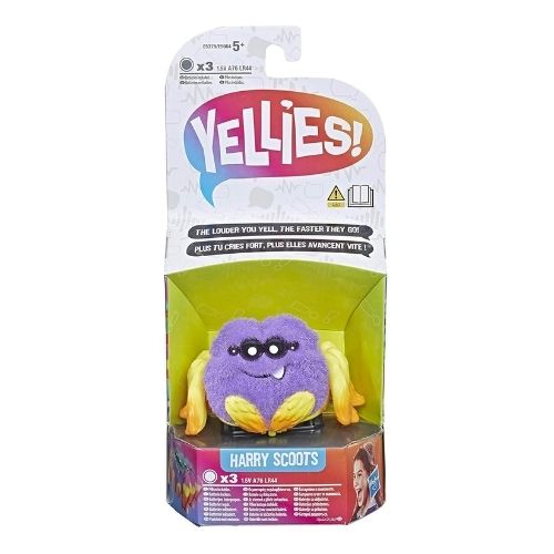 Yellies! Electronic Spider Toy Voice Activated Spooder Pet Assorted Characters Toys Yellies! Harry Scoots  