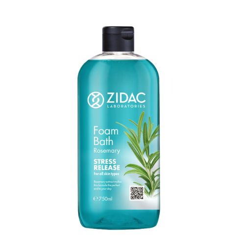 Zidac Bath Foam Stress Release 750ml Bath Salts & Bombs Zidac   
