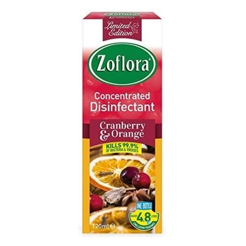 Zoflora Concentrated Disinfectant Cranberry & Orange 250ml Disinfectants Zoflora   