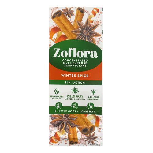 Zoflora Winter Spice 3in1 Concentrated Disinfectant 120ml Disinfectants Zoflora   