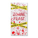 Zombie Feast Bloody Door Cover 152cm x 76cm Halloween Decorations FabFinds   