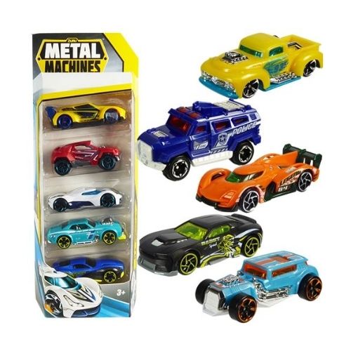 Zuru Metal Machines Pack of 5 Toy Cars Assorted Styles Toys Zuru   